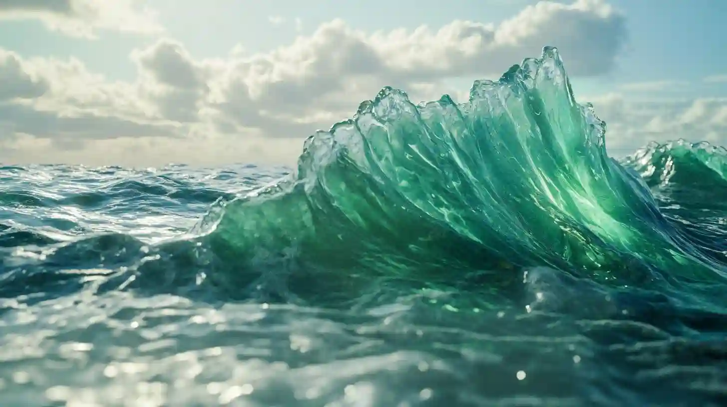 Emerald Ocean Hues Highlight Vital Ecosystems and Conservation Efforts